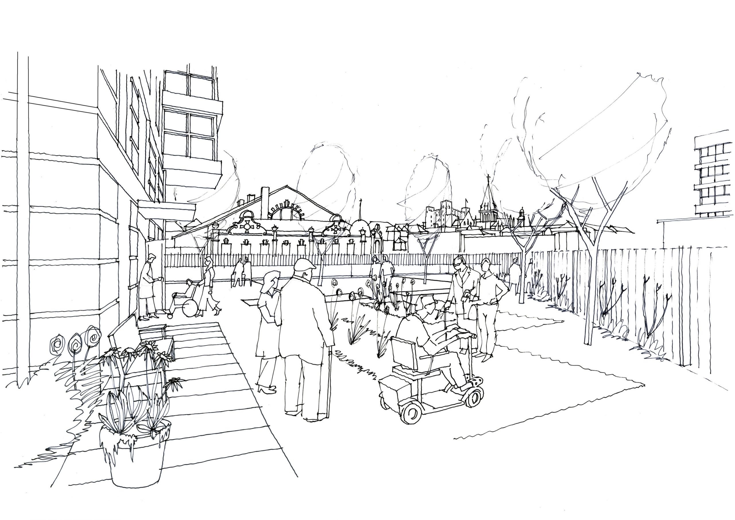 Sketch map village of Gbede as drawn by community members  Download  Scientific Diagram