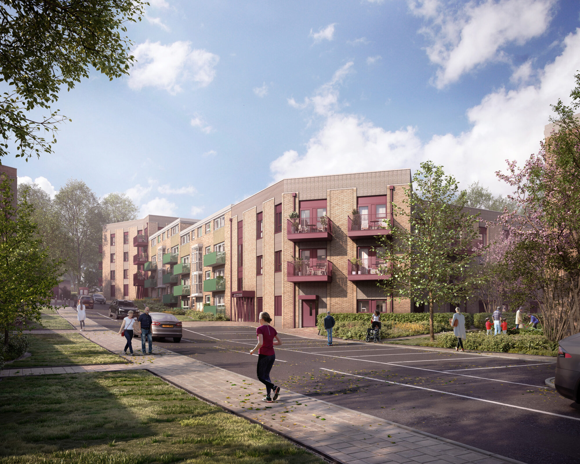 Safer Streets And Improved Amenity Spaces For Wembley s Chalkhill 